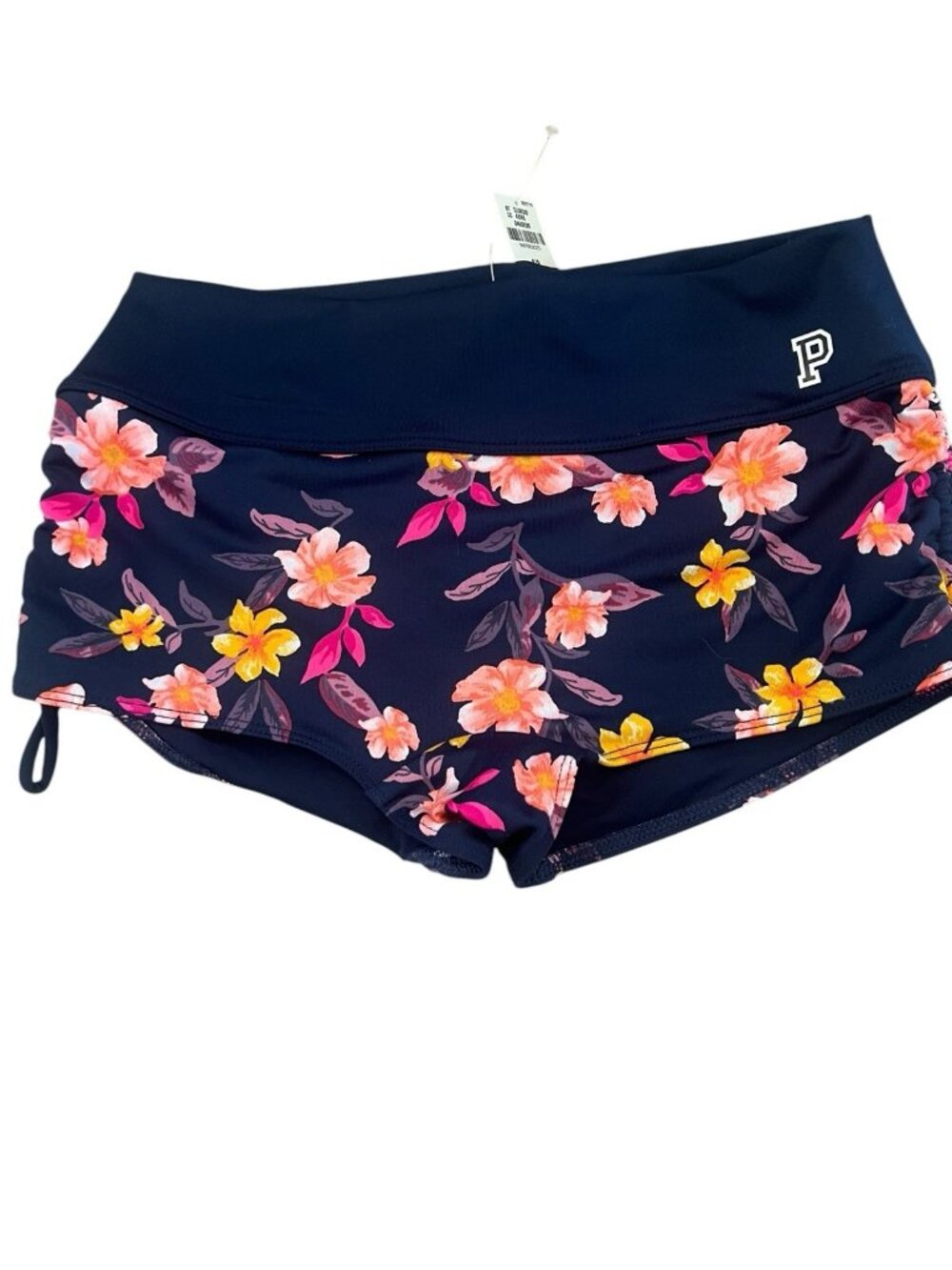 Victoria’s Secret PINK Gym To Swim Shorts  Rainbow print Womens Size S/P NEW
